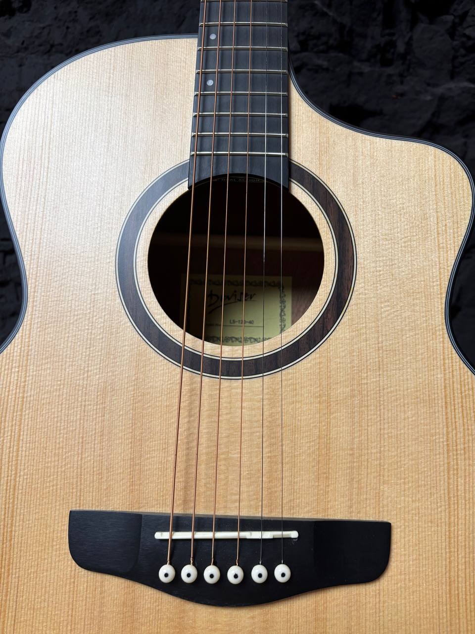 Акустическая гитара Deviser из Ели - изображение 8