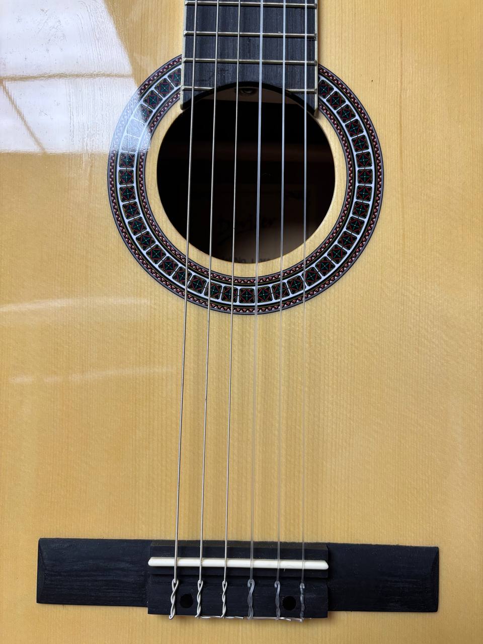 Классическая Гитара из Ели  - изображение 8