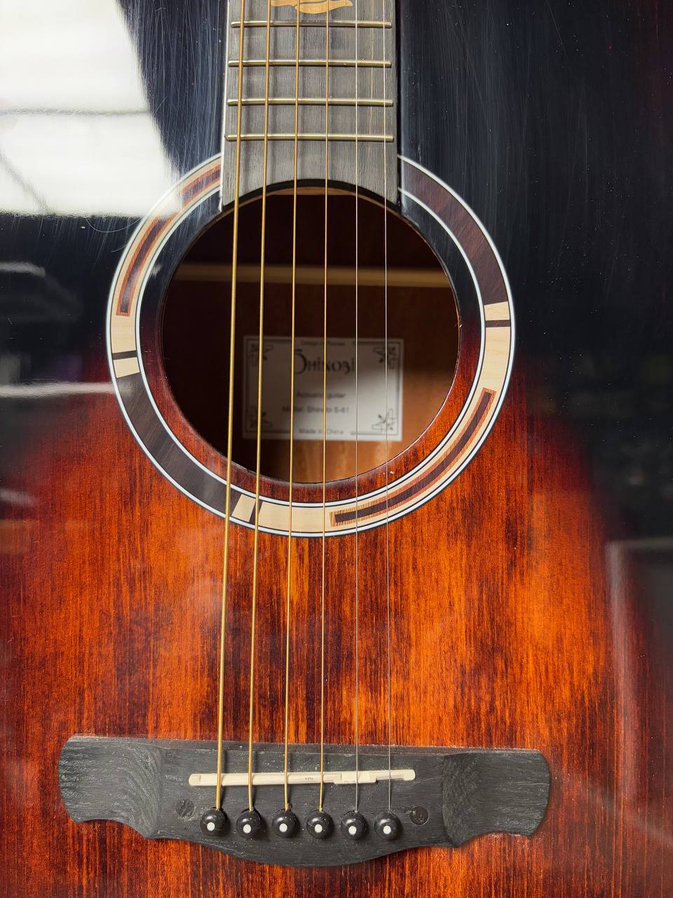 Акустическая Гитара из Массива Shinobi - изображение 8