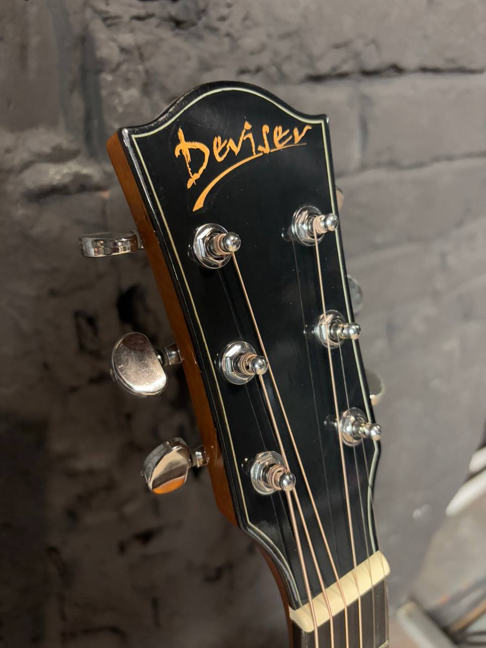 Акустическая гитара Deviser из Ели - изображение 9